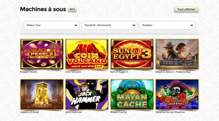 BetterScratch Casino machines à sous